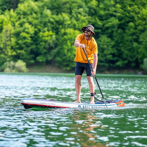 Hyper 12'6" (Navy) - Touring iSUP, 3.81m/15cm, spirális biztonsági bokapánttal