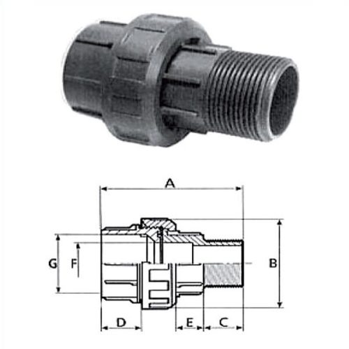 Külsőmenetes hollander 1 1/2"