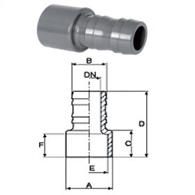 Tömlővéges csatlakozó Tömlővéges csatlakozó