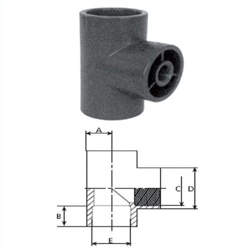 Menetes T - idom D50-1/2" C