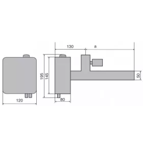 Elektromos fűtőpatron 6 kW/400V