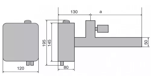 Elektromos fűtőpatron TITÁN 3 kW/400V