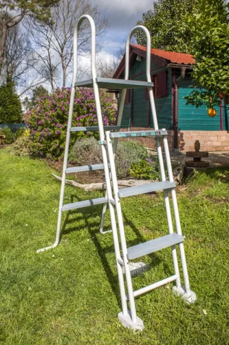 GRE 350 x 132 cm kör medence, fehér (komplett szett)