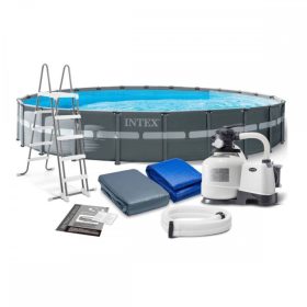   Intex Ultra XTR Frame csővázas medence szett 549 x 132 cm - homokszűrővel (26330)