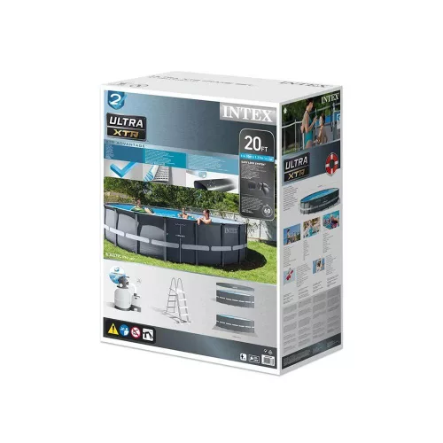 Intex Ultra XTR Frame csővázas medence szett 549 x 132 cm - homokszűrővel (26330)