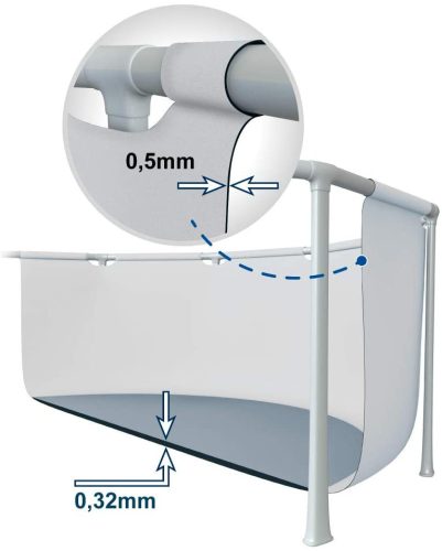 Intex Prisma medence csővázas, kör alakú 366 x 76 cm - vízforgató nélkül (26710)