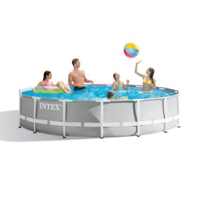   Intex Prisma csővázas kör alakú medence szett 427 x 107 cm (26720)