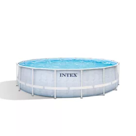   Intex Prisma Chevron csővázas kör alakú medence szett 4,88m x 1,22m (26746)