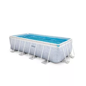   Intex Prisma Chevron csővázas medence szett 4m x 2m x 1m (26780)