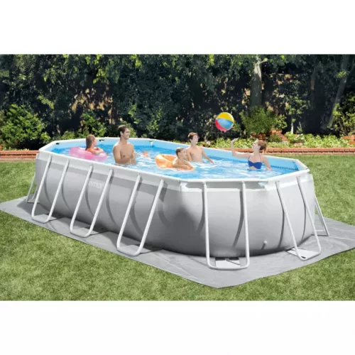 Intex Prisma Ovális csővázas medence szett 503 x 274 x 122 cm (26796)