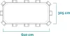 Intex Prisma Ovális csővázas medence szett 610 x 305 x 122 cm (26798)