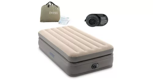 Velúr matrac 191x99x51cm beépített elektromos szivattyúval Intex 64162ND