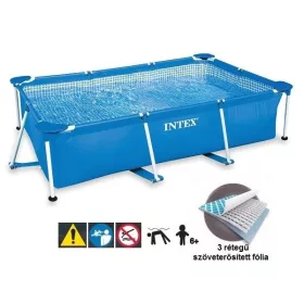   Intex csővázas medence Frame Pool Family 220 x 150 x 60 cm - vízforgató nélkül (28270)