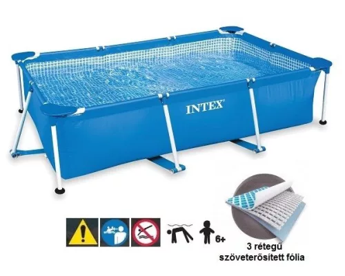 Intex csővázas medence Frame Pool Family 220 x 150 x 60 cm - vízforgató nélkül (28270)