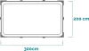 Intex szögletes csővázas medence 300 x 200 x 75 cm - vízforgató nélkül (28272)