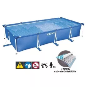   Intex szögletes csővázas medence 450 x 220 x 84 cm - vízforgató nélkül (28273)