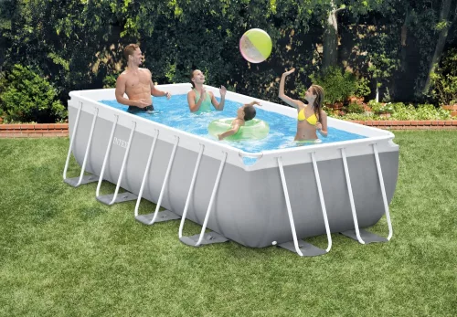 Intex Prisma csővázas medence 400 x 200 x 122 cm + papírbetétes szűrő (26790)
