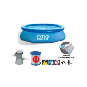 Intex Piknik galléros medence, kör alakú 305 x 76 cm + papírbetétes szűrő (28122)   Intex Piknik galléros medence, kör alakú 305 x 76 cm + papírbetétes szűrő (28122)