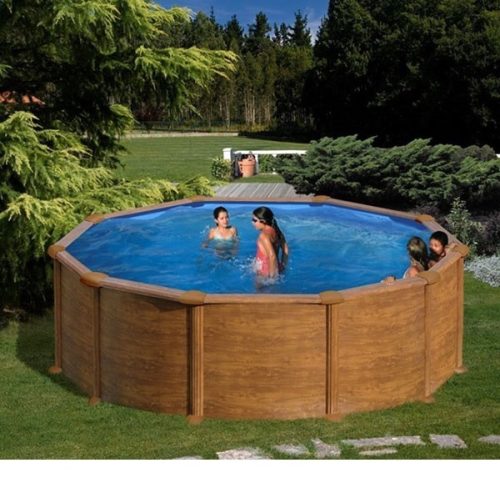 GRE 460 x 120 cm kör medence famintás vízforgató nélkül