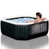 Intex Pure Spa Jet&Bubble DELUXE Masszázsmedence 4 személyes