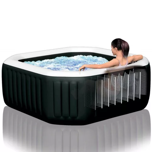 Intex Pure Spa Jet&Bubble DELUXE Masszázsmedence 4 személyes
