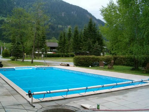 Szolár takaró kék 400um m2/Ft