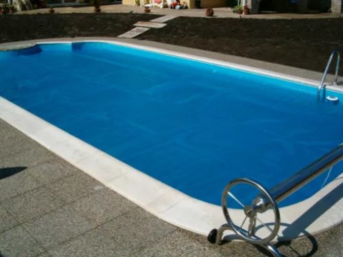 Szolár takaró kék 400um m2/Ft