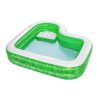 Bestway Tropical Paradise felfújható családi medence 231 × 231 × 51 cm