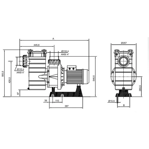 KRIPSOL KAN (HCP4000) 5,75 kW/700V 89 m3/h