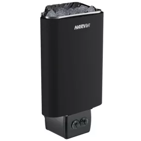   Harvia Delta D36 black 3.6 kW szaunakályha beépített vezérléssel HD364M