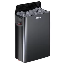   HARVIA WALL SW80 Black 8,0kW szaunakályha beépített vezérléssel HSW800400M