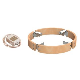   HARVIA kályhavédő gyűrű tartókonzollal, LED világítással Cilindro 7-9kW kályhákhoz HPC3L