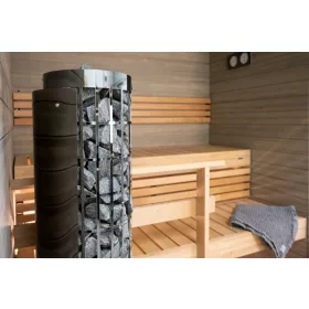   HARVIA CILINDRO PC66 Black, 6.6kW szaunakályha beépített vezérléssel HPC66400M