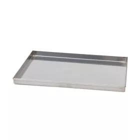  Víztálca 500x330x30 mm, rozsdamentes acél, pld. Harvia Vega, Vega Combi, Wall, Wall Combi kályhákhoz