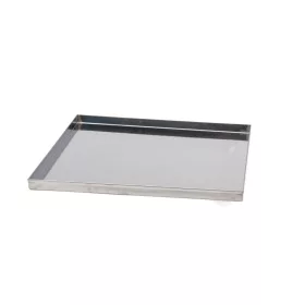   Víztálca 550x510x30 mm, rozsdamentes acél, pld. Harvia Club Combi, Vega Pro kályhákhoz