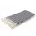 HAMAM szauna lepedő 95x180 cm, halszálka mintás, 50% bambusz-50% pamut, fekete