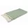 HAMAM szauna lepedő 95x180 cm, halszálka mintás, 50% bambusz-50% pamut, zöld