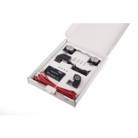   Collaxx Bluetooth audió rendszer távirányítóval szaunába és gőzkabinba 2 db. vibrációs hangszóróval