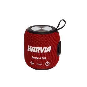   HARVIA Bluetooth hangszóró piros 5 W, 1800 mAh, IPX6 vízálló és hőálló max. 65℃, SAC80500