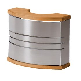   HARVIA excluzív lámpaárnyékoló lámpatesttel, fa/szálcsíszolt acél SAS21106