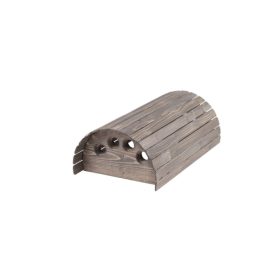   SAUNABAU festett fali lámpaárnyékoló, Kelo szürke, függőleges lécezéssel