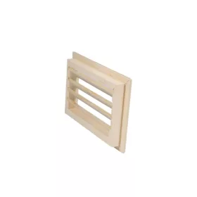   Szellőző rács lucfenyőből 240x160x28 mm süllyesztett kivitel