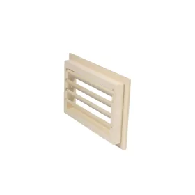   Szellőző rács nyárból 240x160x28 mm süllyesztett kivitel