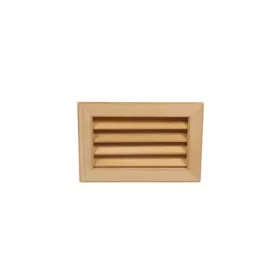   Szellőző rács Thermo nyárból 240x160x28 mm süllyesztett kivitel