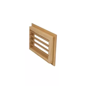   Szellőző rács Thermo nyárból 240x160x28 mm süllyesztett kivitel