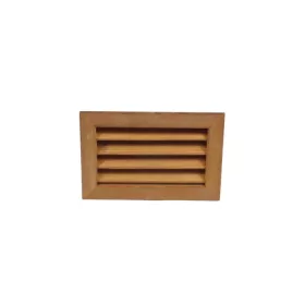   Szellőző rács Thermo fenyőből 240x160x28 mm süllyesztett kivitel
