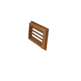   Szellőző rács Thermo fenyőből 240x160x28 mm süllyesztett kivitel
