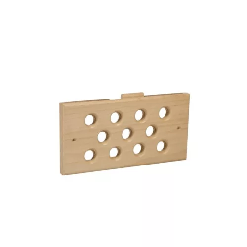 Szellőző rács Thermo nyárból 235x125x16 mm szabályozható légmennyiség