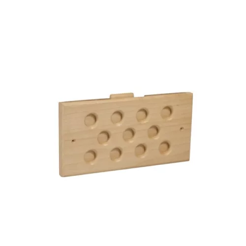 Szellőző rács Thermo nyárból 235x125x16 mm szabályozható légmennyiség