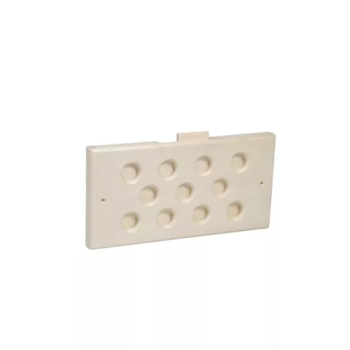 Szellőző rács nyárból 235x125x16 mm szabályozható légmennyiség